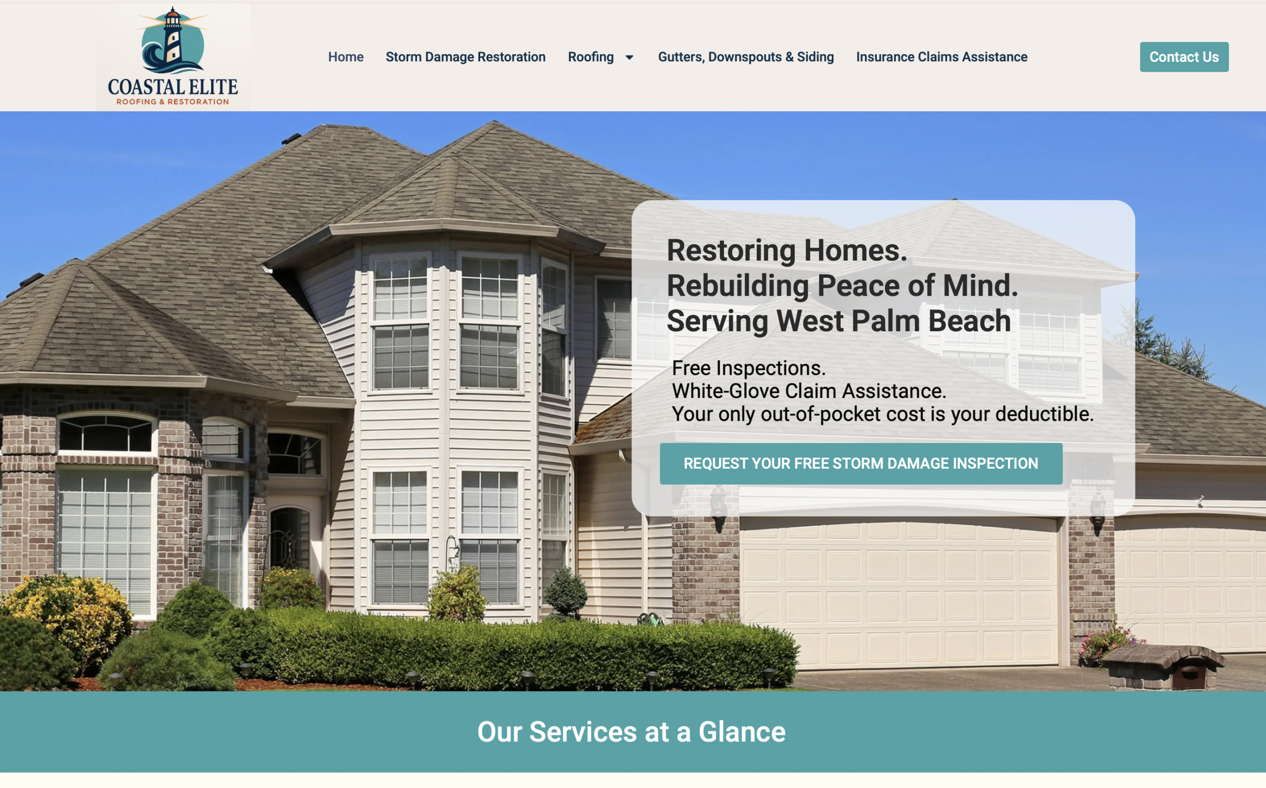 Coastal Elite website