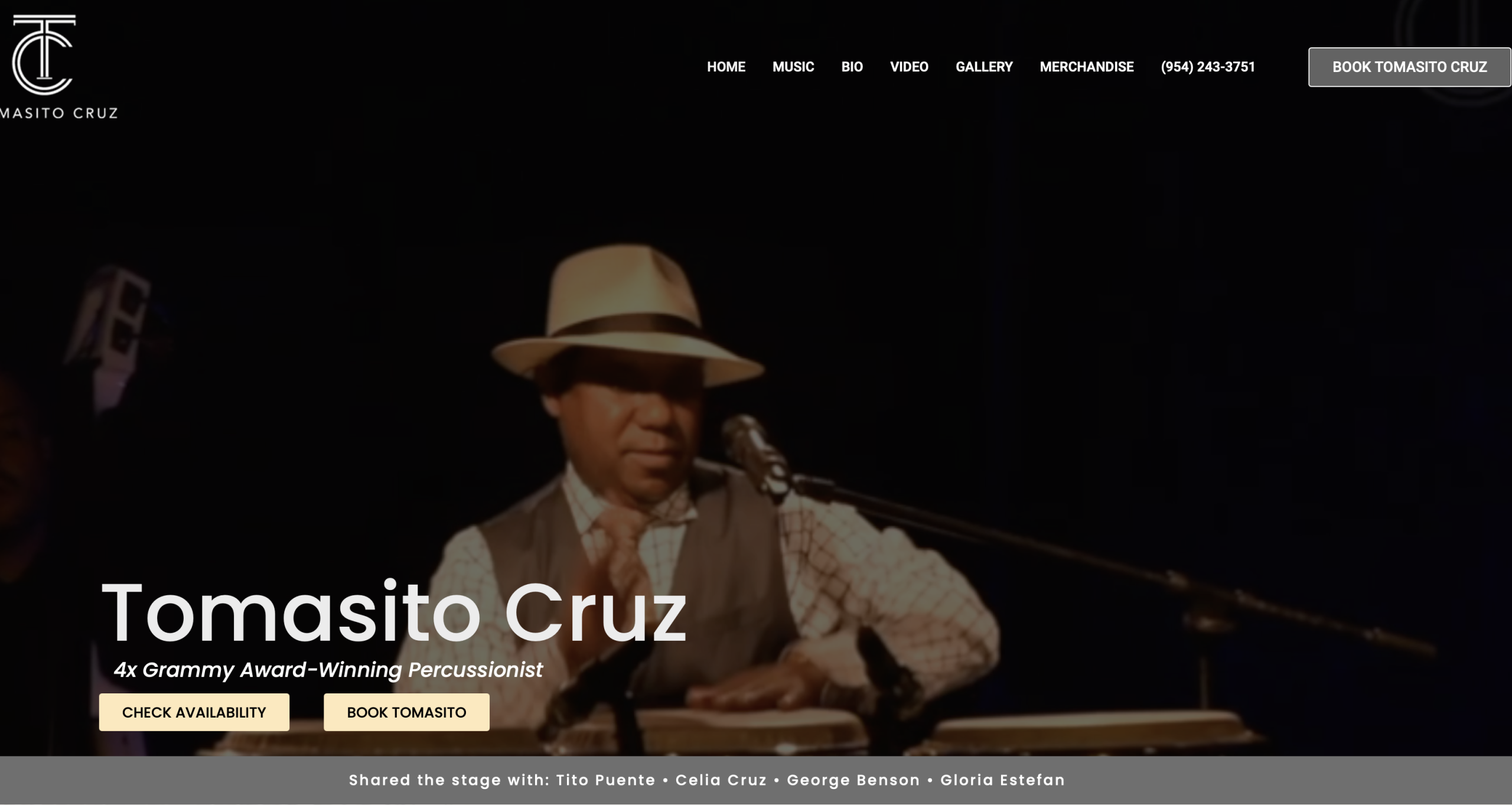 Tomasito Cruz website